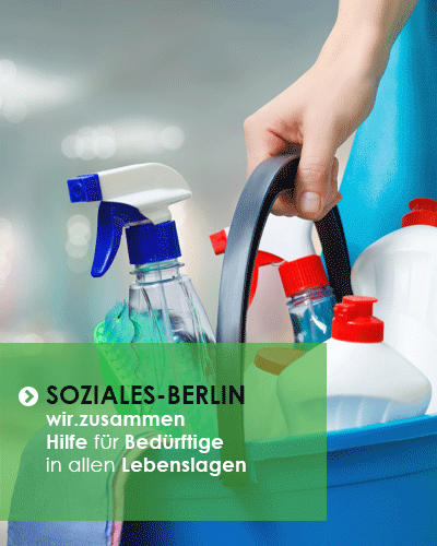 SOZIALES-BERLIN Reinigungskraft / Hauswirtschaftskraft Mobil