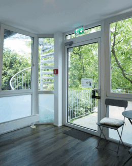 Haus Azur Büro Vorraum SOZIALES-BERLIN