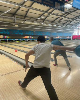 Bowling-Spaß mit unseren Jugendlichen Haus Wilmersdorf 07.02.2025