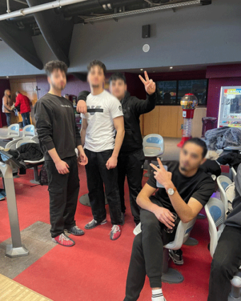 Bowling-Spaß mit unseren Jugendlichen Haus Wilmersdorf 07.02.2025