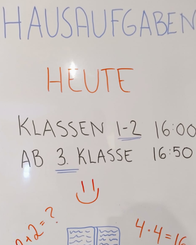 04.03.2026 Hausaufgaben Haus Grünberger