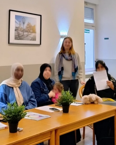 Deutschkurs mit Baby